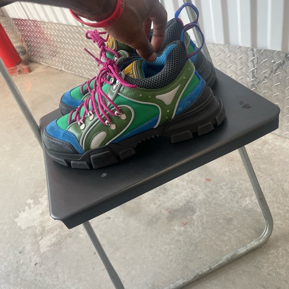 Gucci flash trek men's size 9.5 - Picture 3 of 6